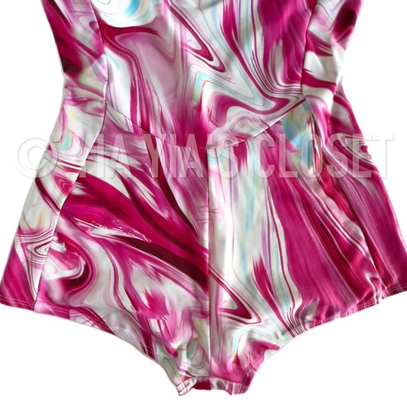 NEW Endless Waves Juniors M(7-9) Warm Wave One-Piece Romper Swimsuit NWOT - Picture 7 of 16